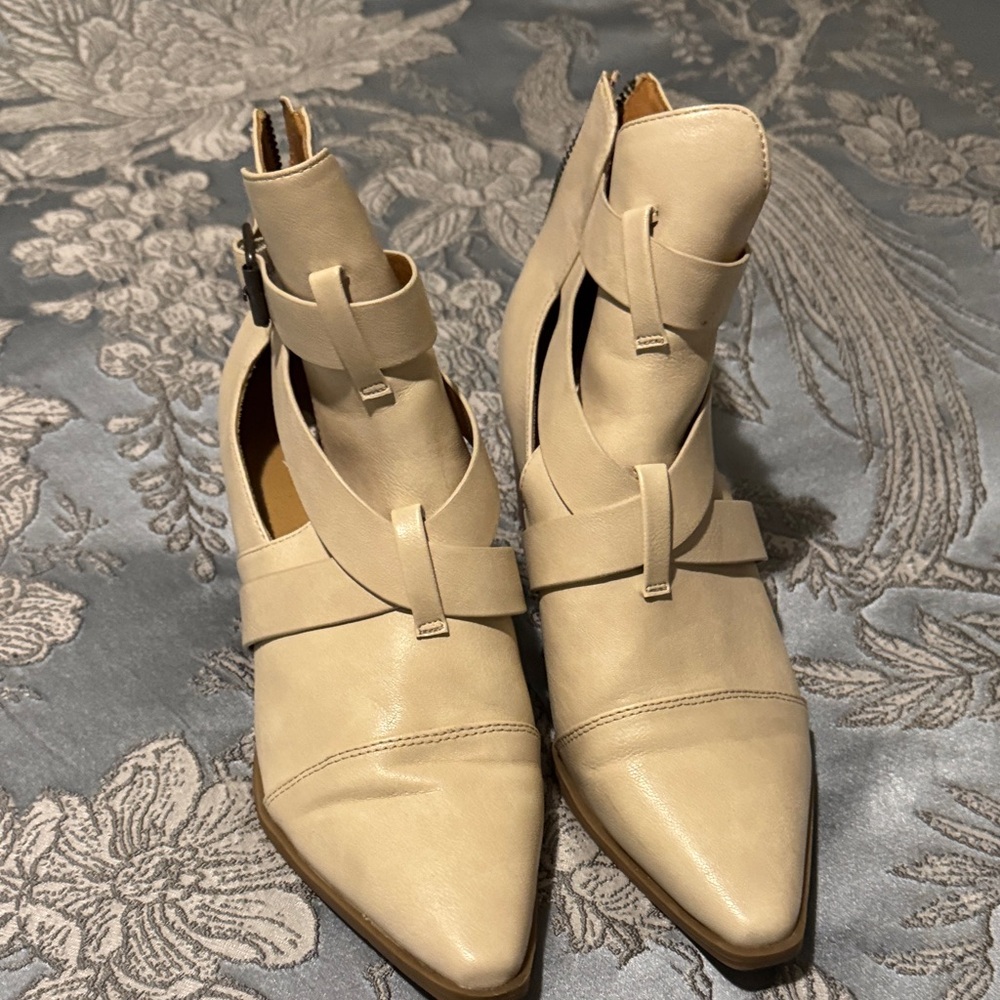 Yellow Box Cream Women's Heels  #1